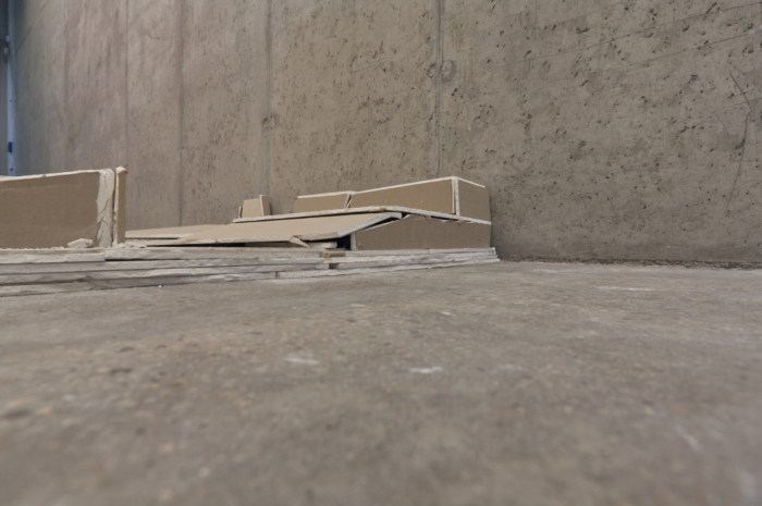 “tektonisch shown at times art center Berlin on the occasion of the exhibition fear no fear“