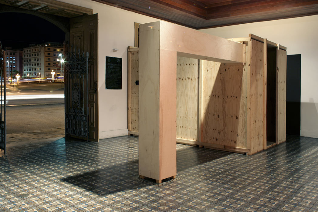 “Stadtphysis was an exhibition at MAMAM Museu de Arte Moderna Aloisio Magalhães in Recife Brasil in collaboration with Anja Gerecke“